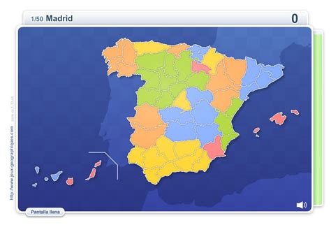 juegos de provincias españa|Provincias de España con un mapa